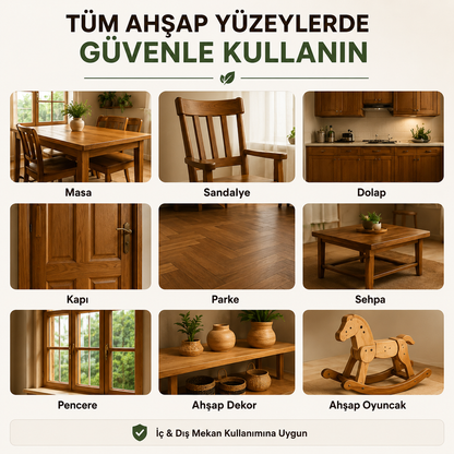 Premium Ahşap Yenileyici Wax